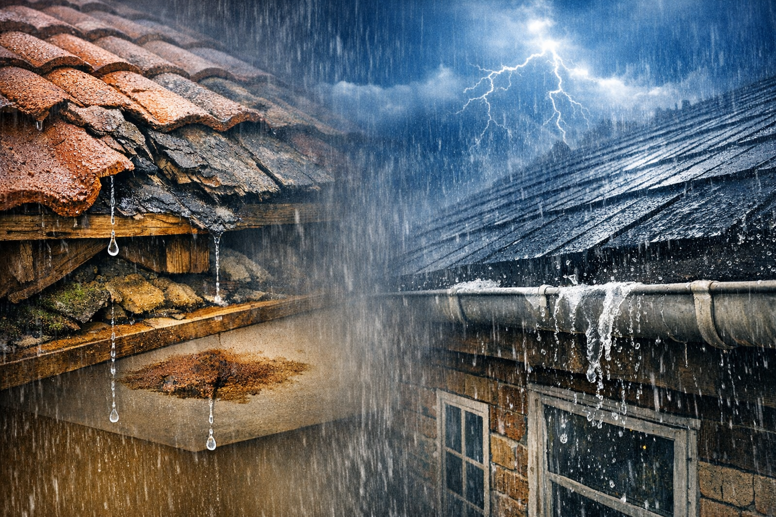 How Summer Rains Weaken Your Roof Without You Noticing